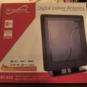 Digital Indoor Antenna - Black
